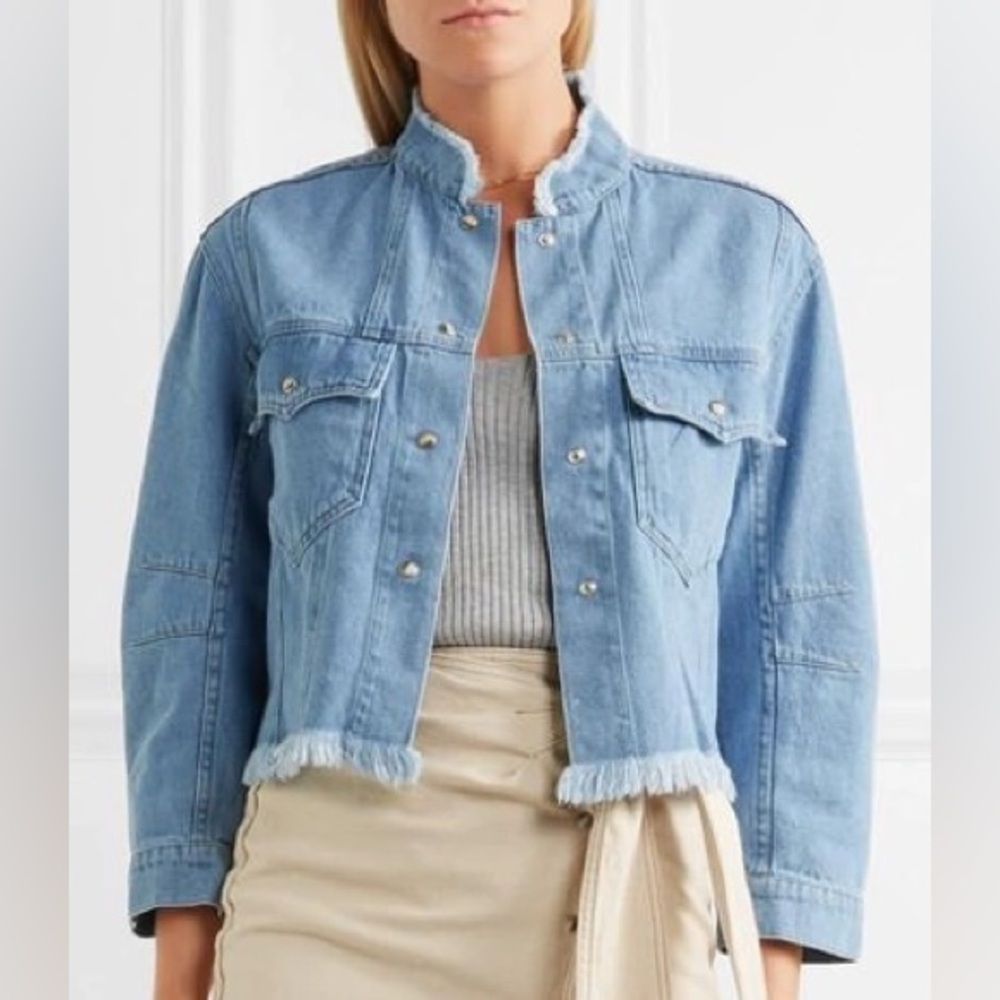 Nanushka Cyphre denim jacket